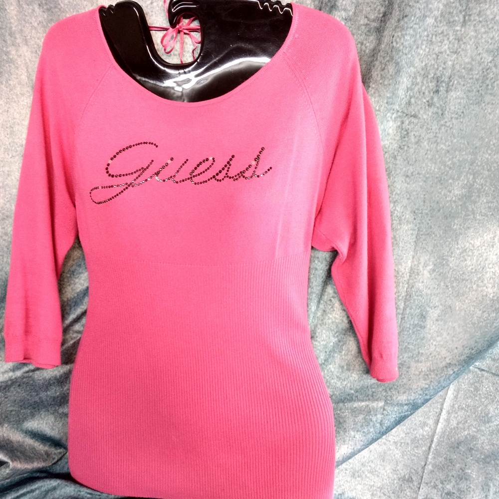 Guess Pink Women's Sweater